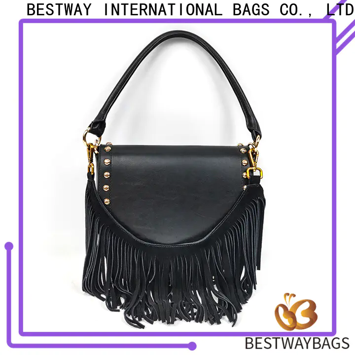 Bestway Latest leather bag online shopping factory for school