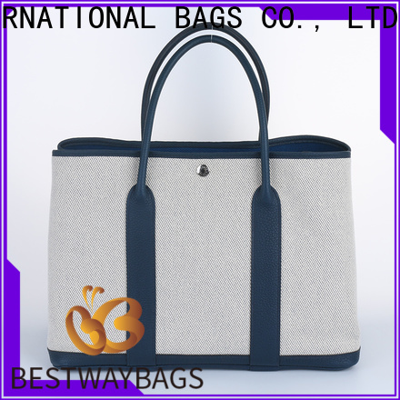 Bestway long plain canvas bags for craft personalized for relax