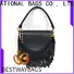 Bestway designer black leather bags online Supply for daily life