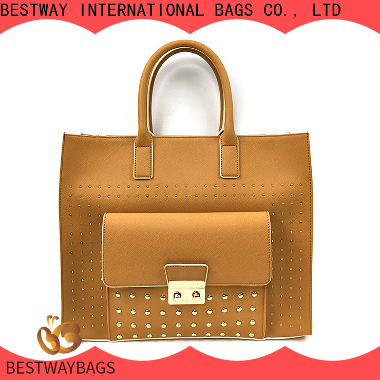 Custom pu leather vs genuine leather discount supplier for women
