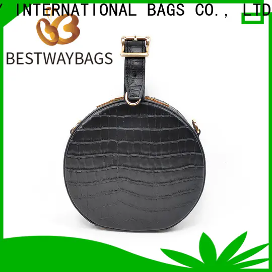 Bestway High-quality brown leather bag ladies Supply for school