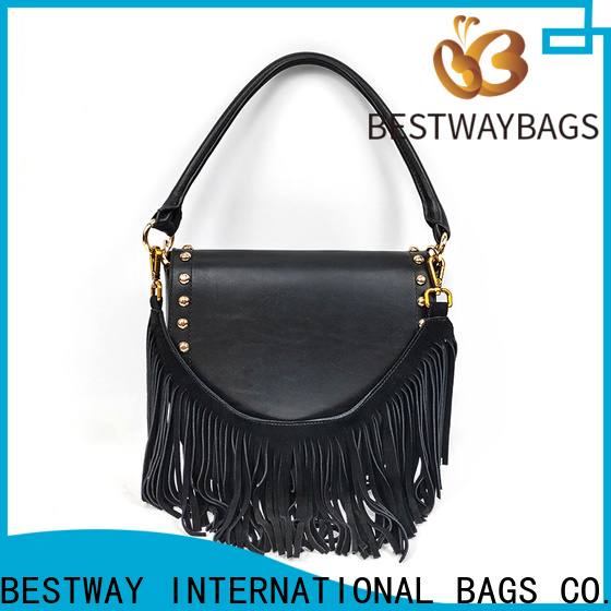 Bestway simple leather sling bag company for work