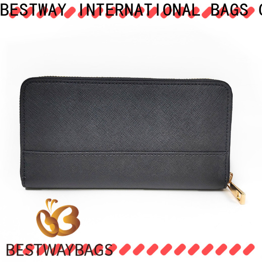 Bestway hand black and brown leather handbags factory for school