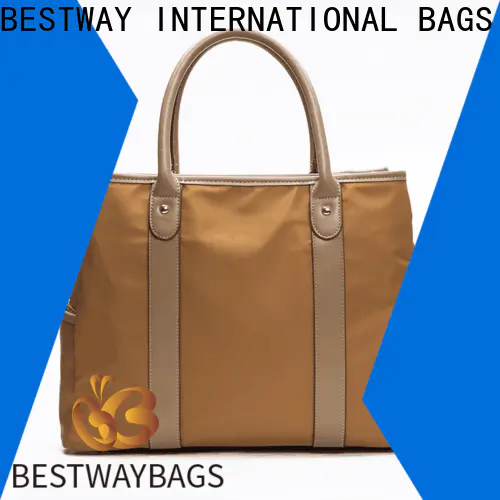 Bestway purses nylon leather tote Supply for bech