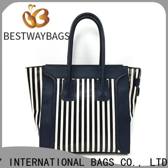 Bestway zipper design canvas tote bag company for relax