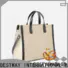 Latest small black canvas tote bags beach wholesale for holiday