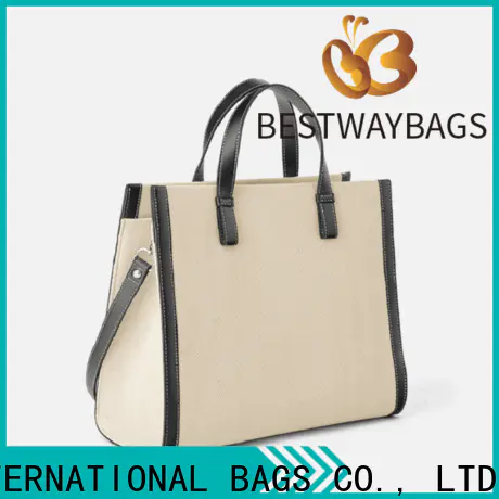 Bestway bucket blue canvas bag for business for holiday