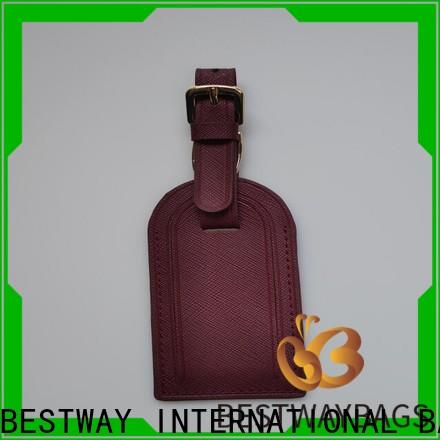 Bestway logo leather purse charm manufacturers for purse