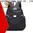 Custom black nylon designer handbags bags supplier for bech