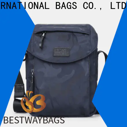 Bestway small nylon and leather crossbody bag Suppliers for sport