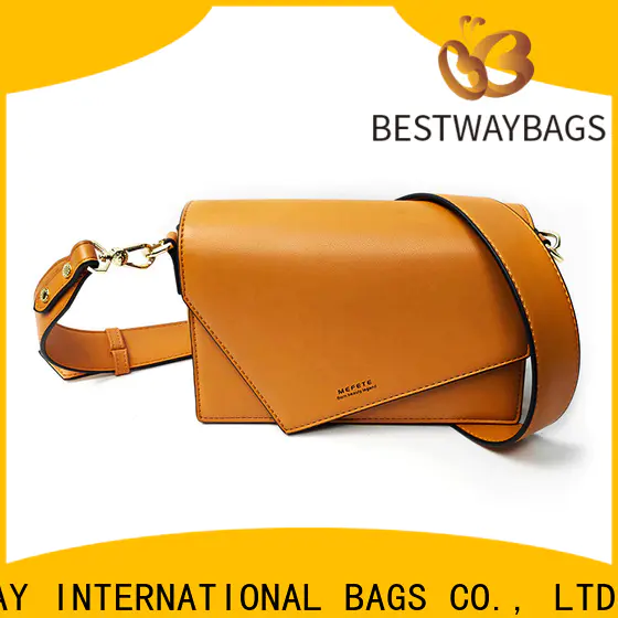 Bestway Latest pu leather vs real leather Supply for lady