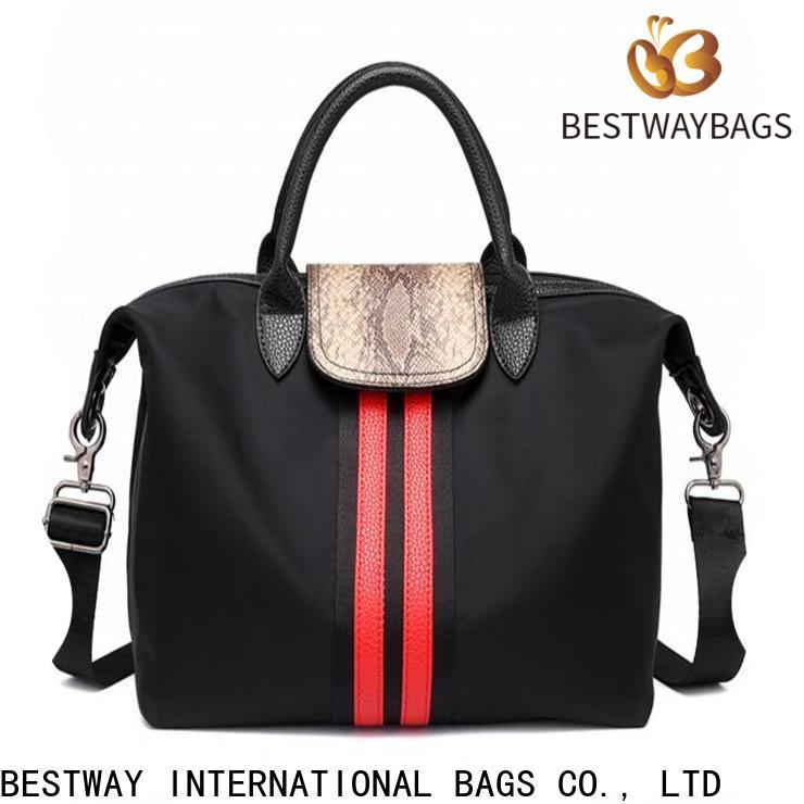 Bestway handle french nylon handbags for business for bech