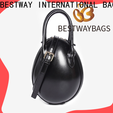 Bestway simple leather sling bag for business