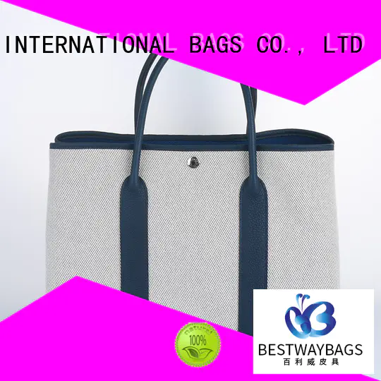 Bestway multi function black canvas tote bag personalized for relax