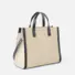 High-quality tote bag with wheels canvas big for business for holiday