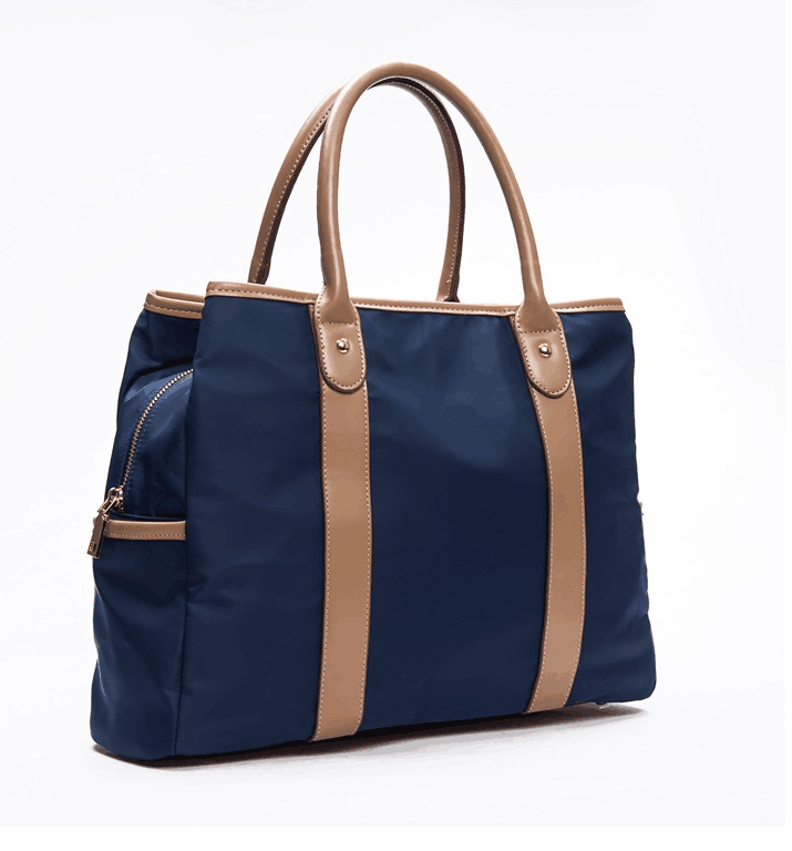 High-quality nylon handbags with leather handles bags personalized for swimming-2