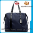Bestway handle nylon tote with leather handles supplier for bech