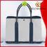 Bestway standard striped canvas tote bag factory for holiday