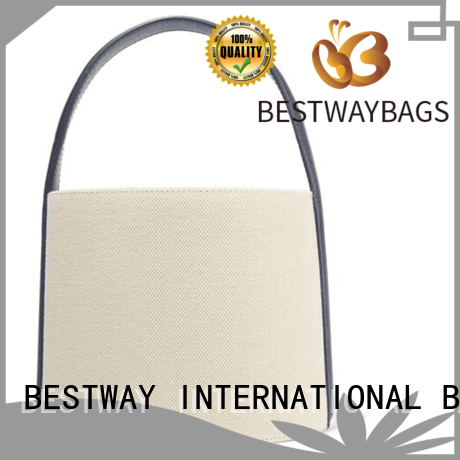 Bestway beautiful canvas handbags factory for relax