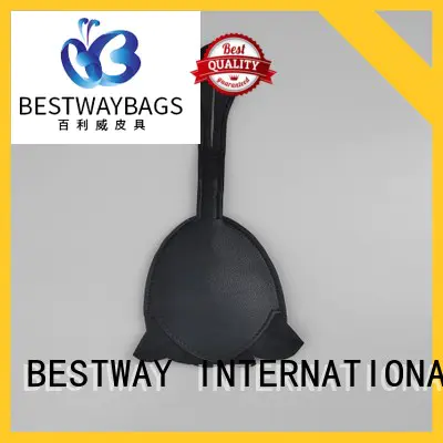 Bestway fashion leather purse charm manufacturer for bag
