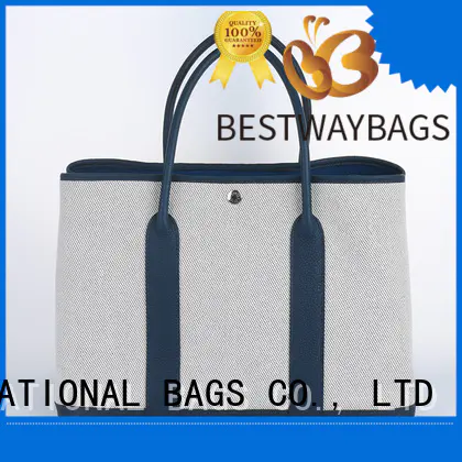 Bestway multi function custom canvas bags factory for shopping