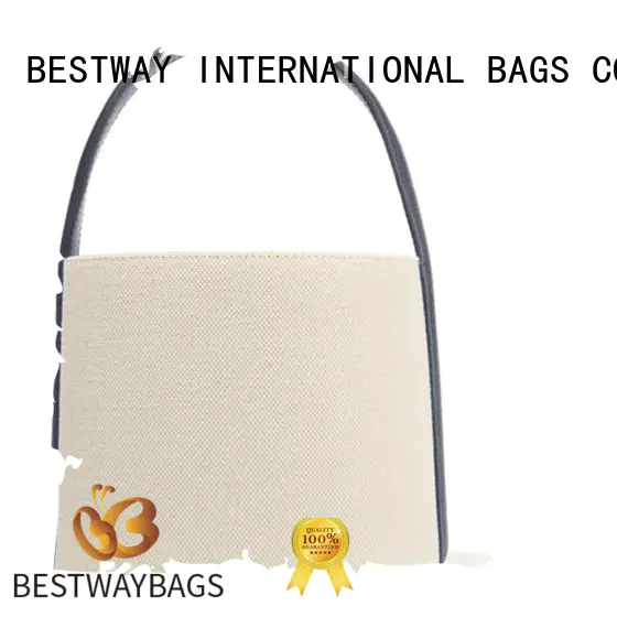 Bestway easy match custom canvas tote bags shoulder for holiday
