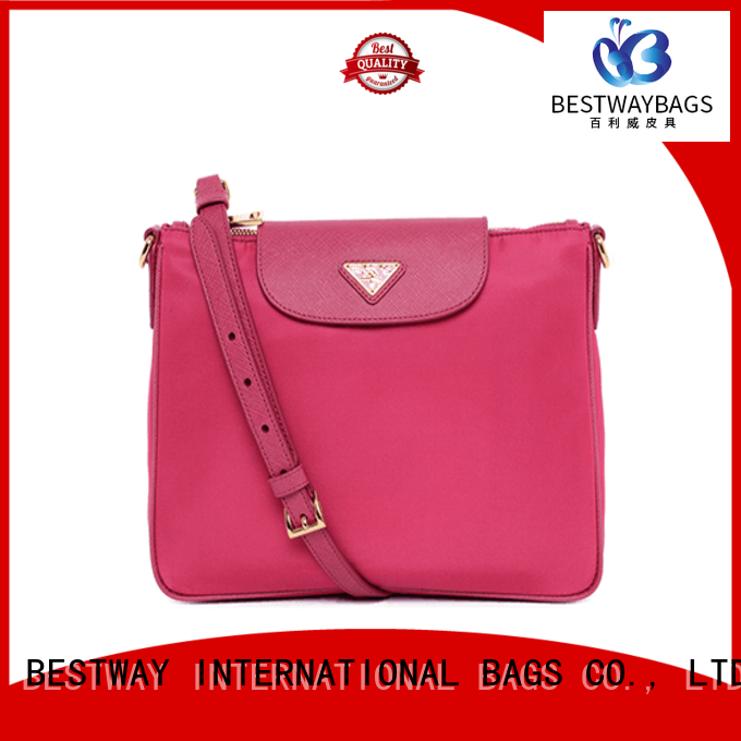 durable nylon handbags with leather handles leather on sale for gym