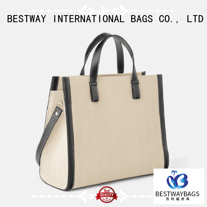 Bestway multi function canvas handbags factory for holiday