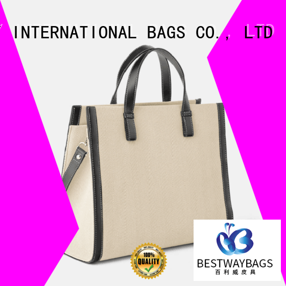 multi function designer canvas tote messenger factory for relax