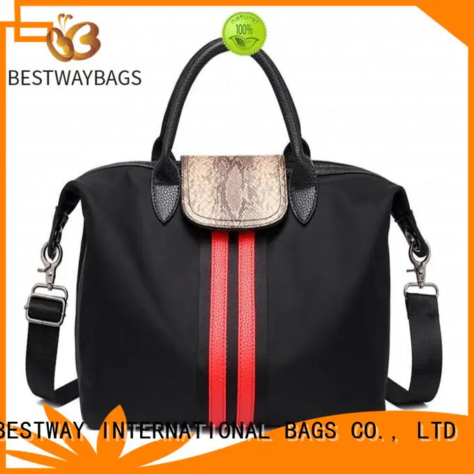 light nylon handbags black wildly for bech