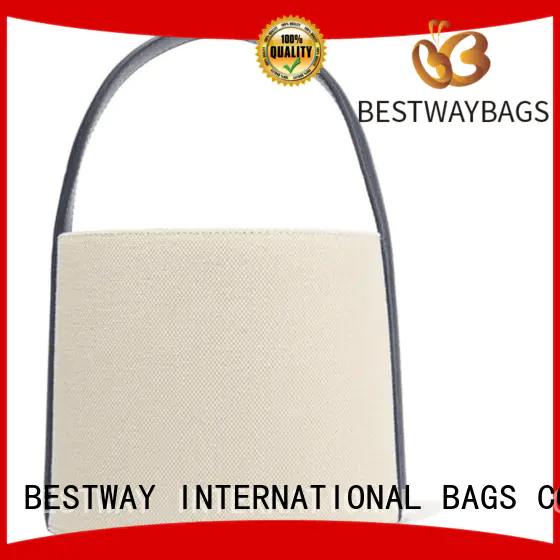striped canvas tote bag customized for vacation Bestway